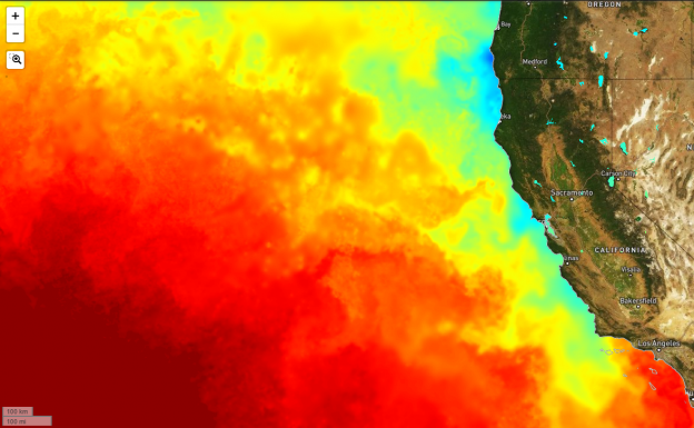 Monterey Bay Water Temperature